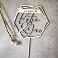 Cake Topper - Wir sagen ja