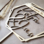 Cake Topper - Wir sagen ja