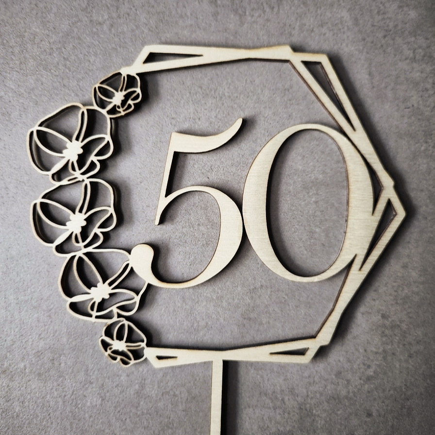 Cake Topper - Geburtstag